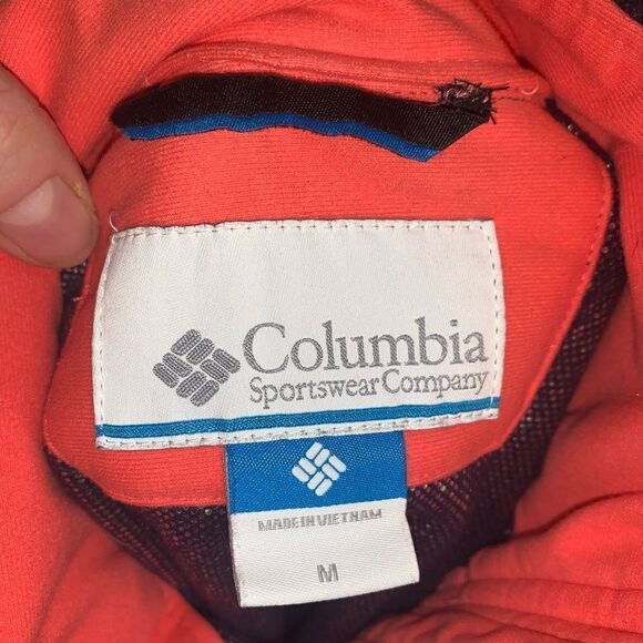 Columbia purple and pink M fleece full zip gorpcore jacket - Picture 3 of 3